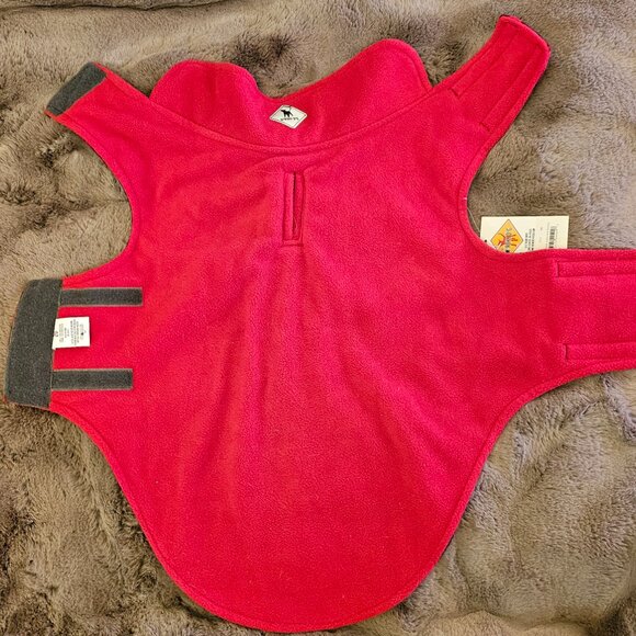 NEWTHE WORTHY DOG Fargo Reversible Fleece Dog Jacket Double-Layer Wind-Resistant - Picture 7 of 9